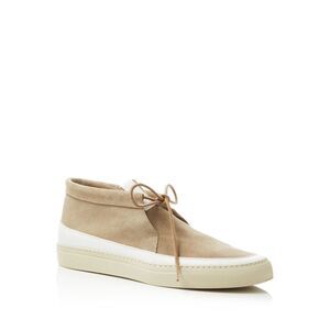 BUTTERO Mens Beige Round Toe Platform Leather Athletic Sneakers Shoes 43.5